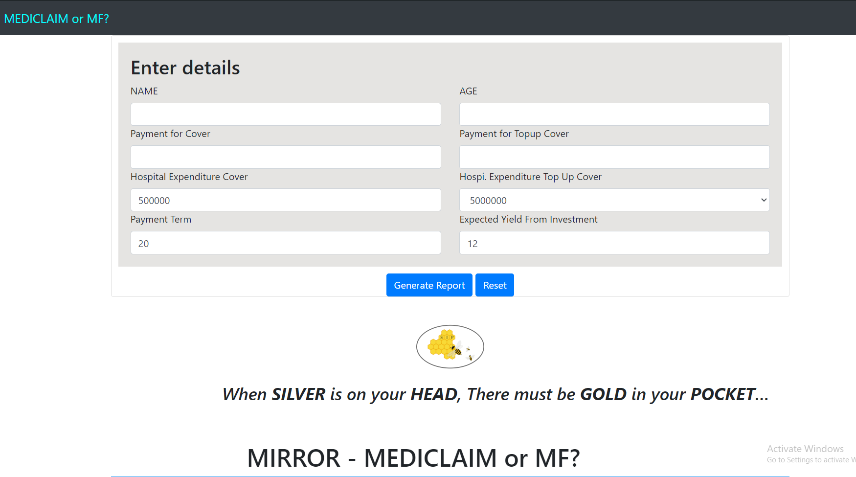 Financial Calculator