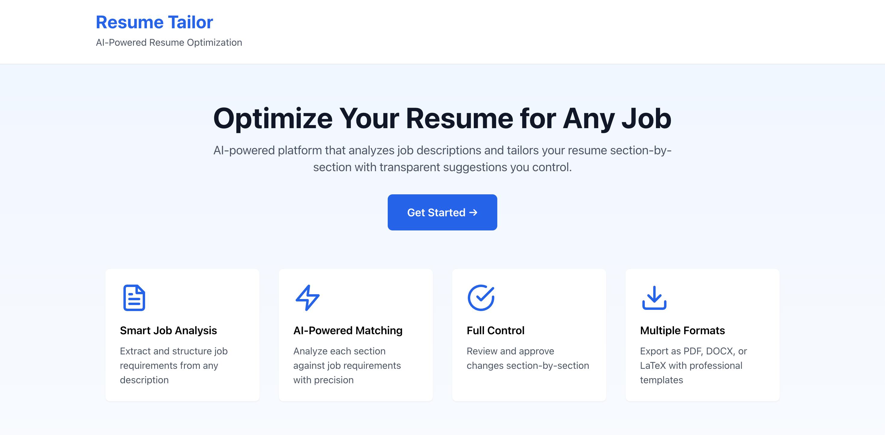 Intelligent Resume Optimizer